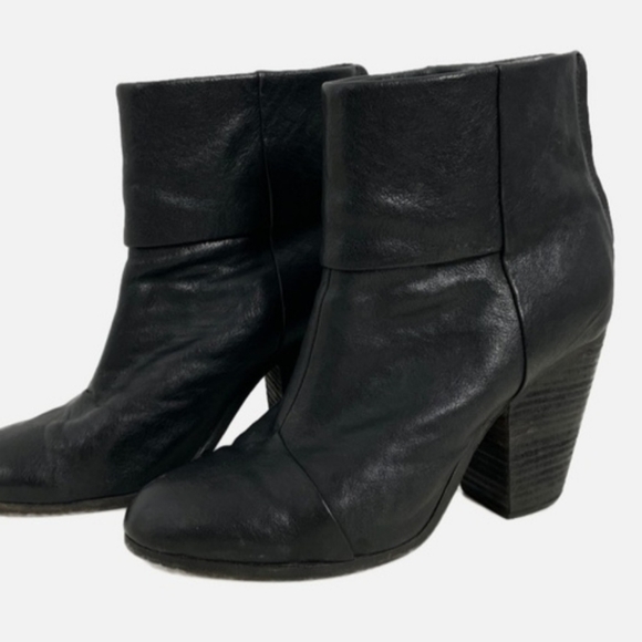 Rag and Bone New York black heeled boots - Picture 5 of 6